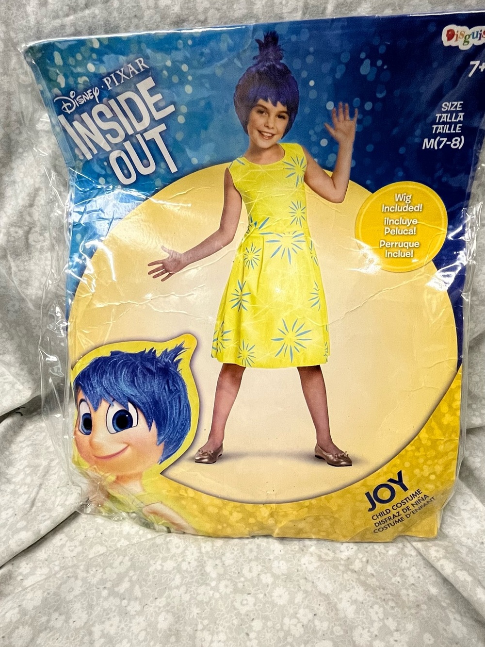 NEW Inside Out Joy Costume